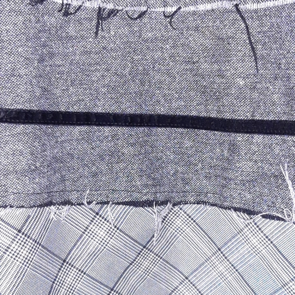 Y2K Stunning Grey & Black Midi Skirt - Picture 9 of 12